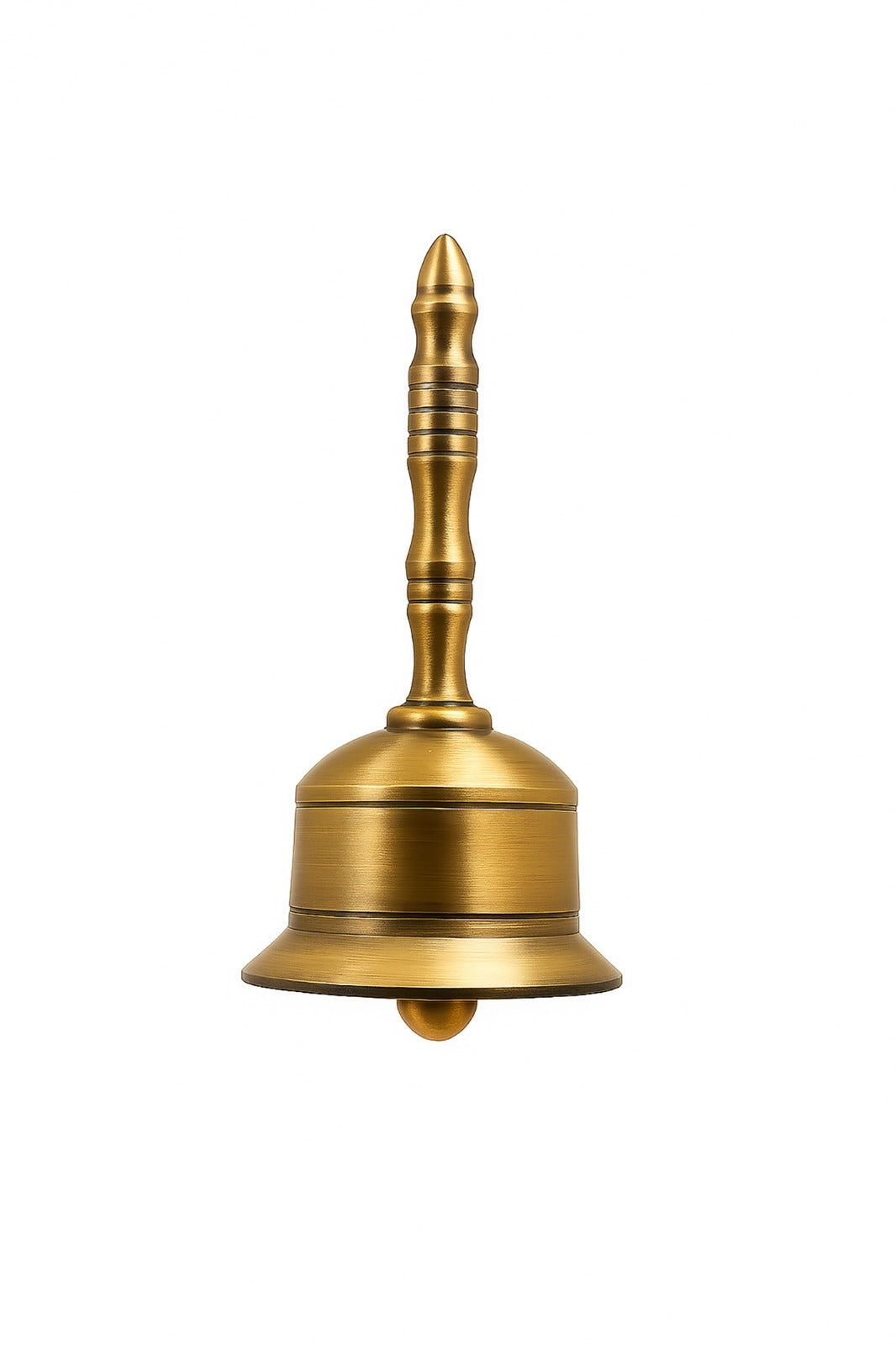 Brass Pooja Hand Bell with four variants