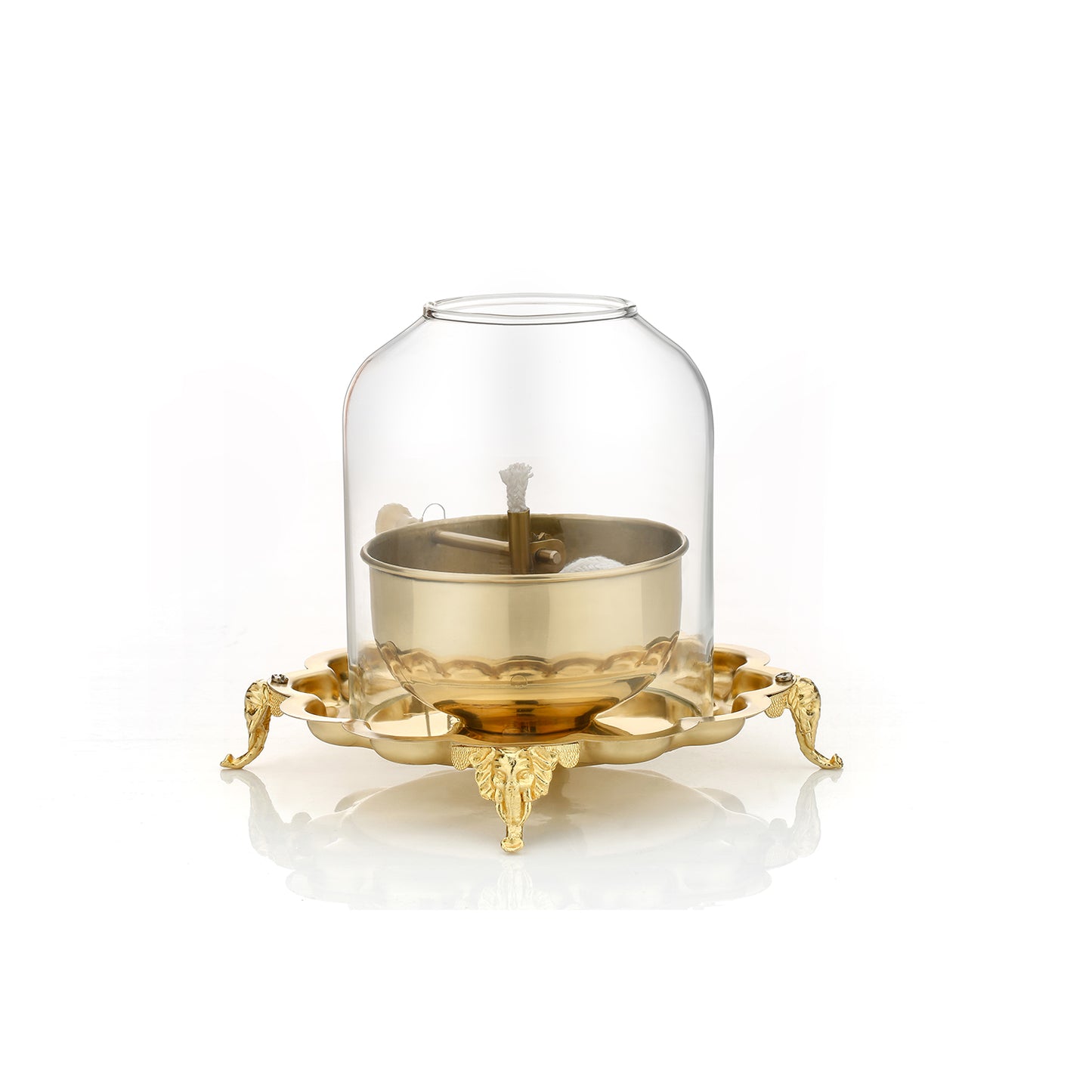 Akhand Jyoti Diya With Wick Lifting Screw Lever | Akhand Jyot | Akhand Deep