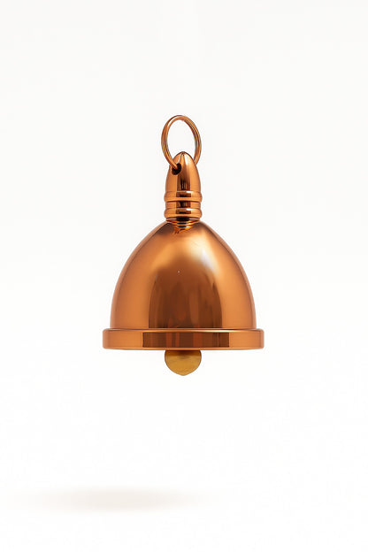 Brass Pooja Hanging Bell With Four Variant
