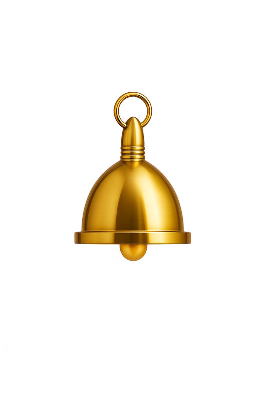 Brass Pooja Hanging Bell With Four Variant